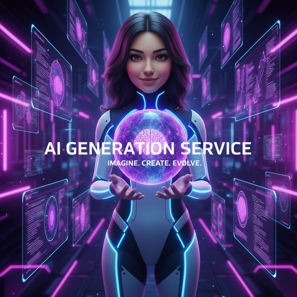 บริการ AI Generation ออกแบบภาพ คอนเทนต์ และเว็บไซต์ | Phu Best Design